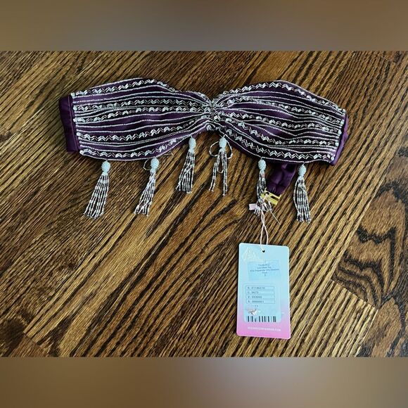 FP X Oceanus • Lara Crystal
Plum Bathing Suit Top only - Picture 5 of 9